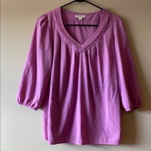 Banana Republic Mauve top Sz S